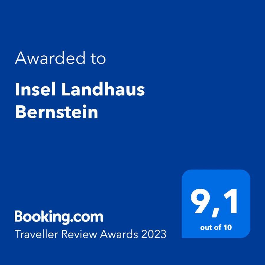 Insel Landhaus Bernstein Villa Gager Buitenkant foto